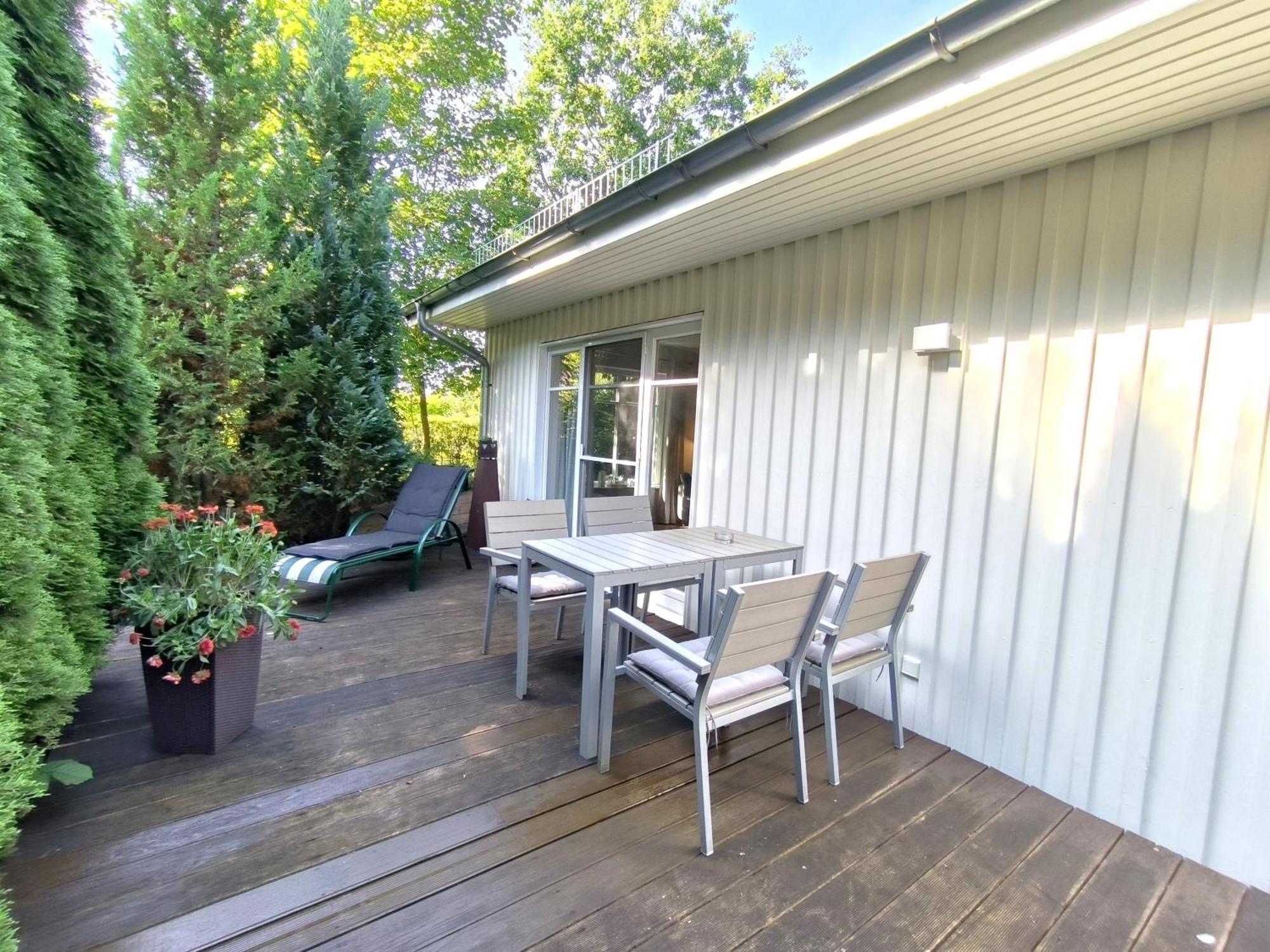 Ferienhaus Inger - Stilvolles Und Modernes Ferienhaus Mit Terrasse Und Gartennutzung タープ エクステリア 写真